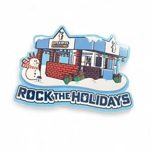 Dutch Bros Rock The Holidays Sticker